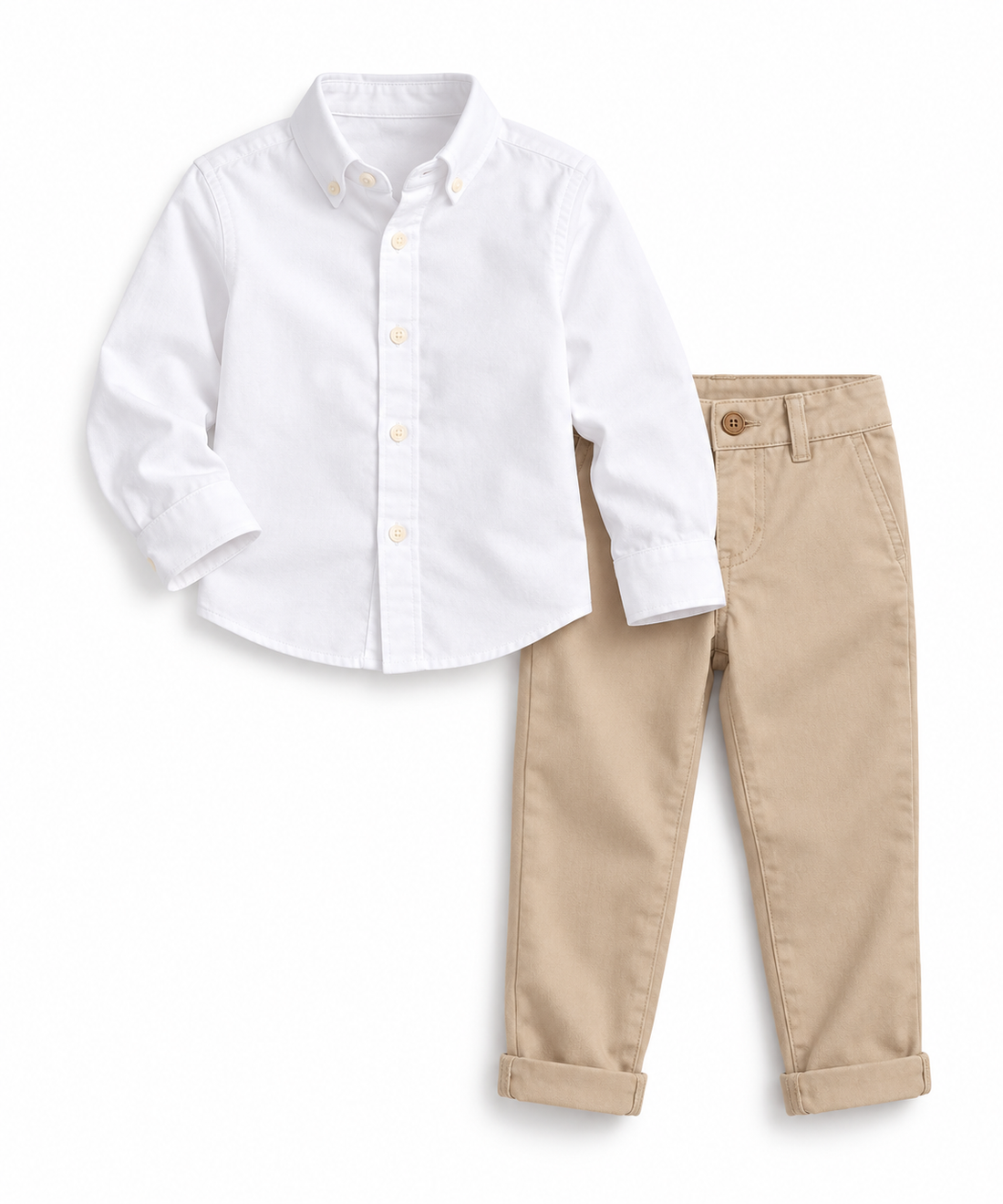 Relaxed Beige Overshirt – Men